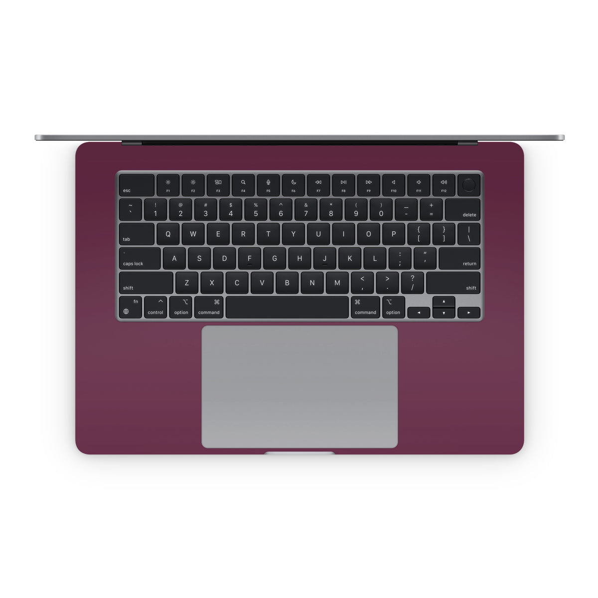 Sigma Kappa Sorority Logo Legacy Lavender on Mary Maroon - Apple MacBook Skin