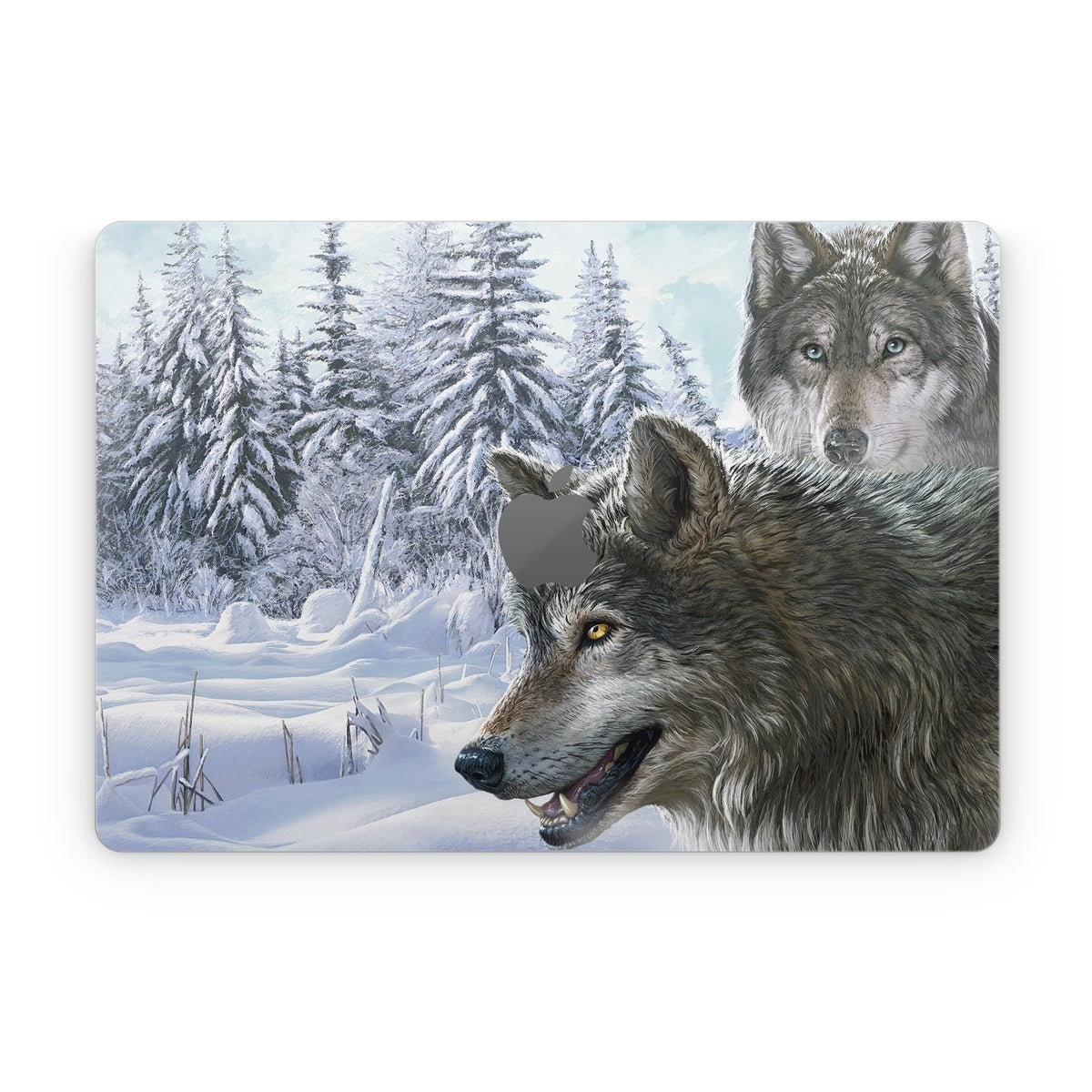 Snow Wolves - Apple MacBook Skin