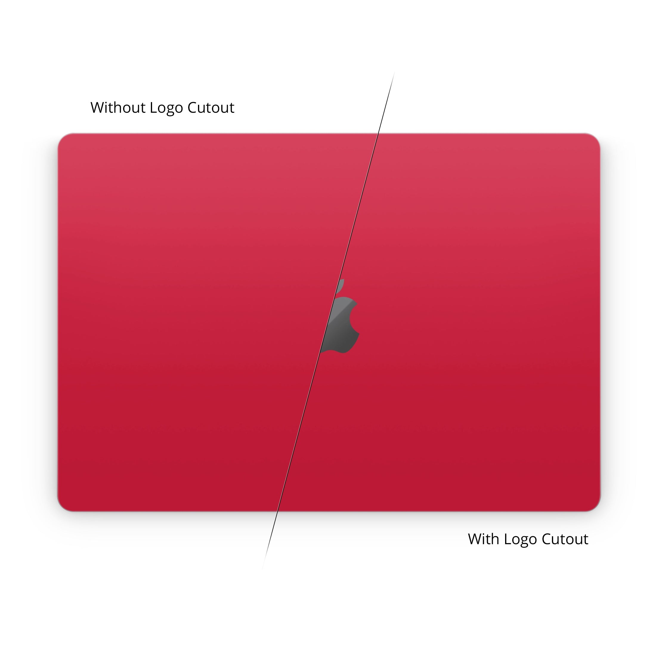 Solid State Red - Apple MacBook Skin