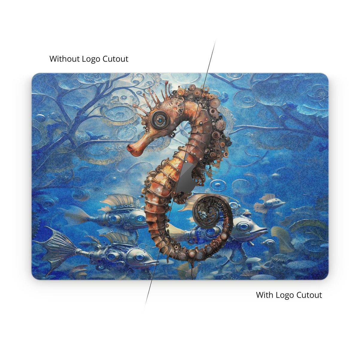 Steampunk Seahorse - Apple MacBook Skin