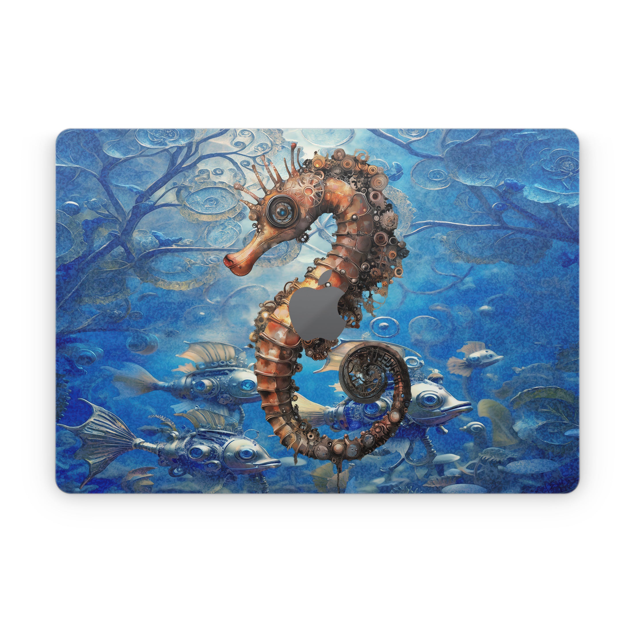 Steampunk Seahorse - Apple MacBook Skin