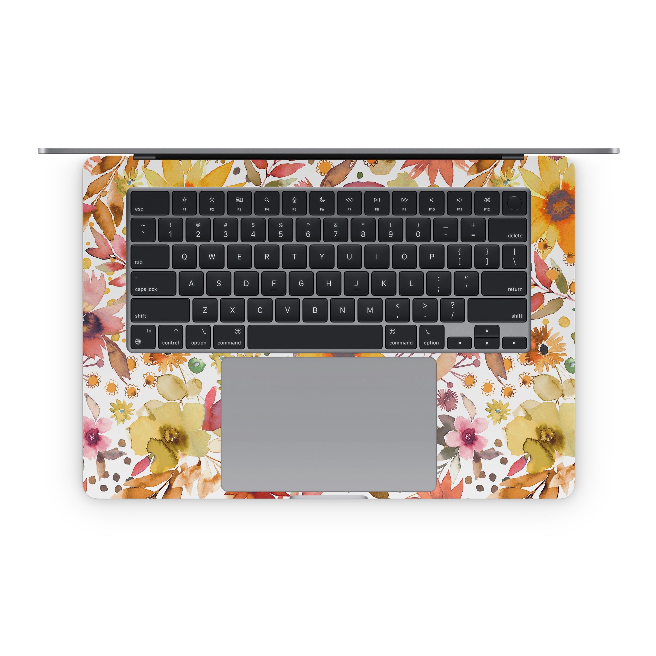 Summer Watercolor Sunflowers - Apple MacBook Skin