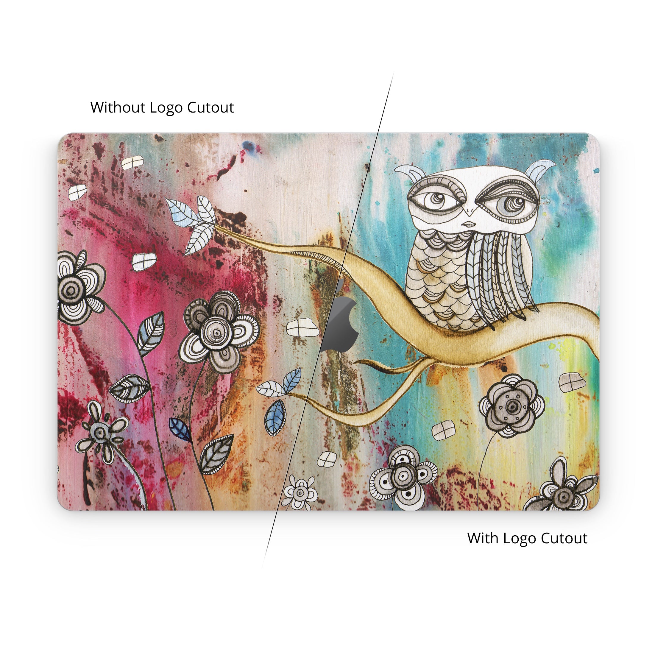 Surreal Owl - Apple MacBook Skin