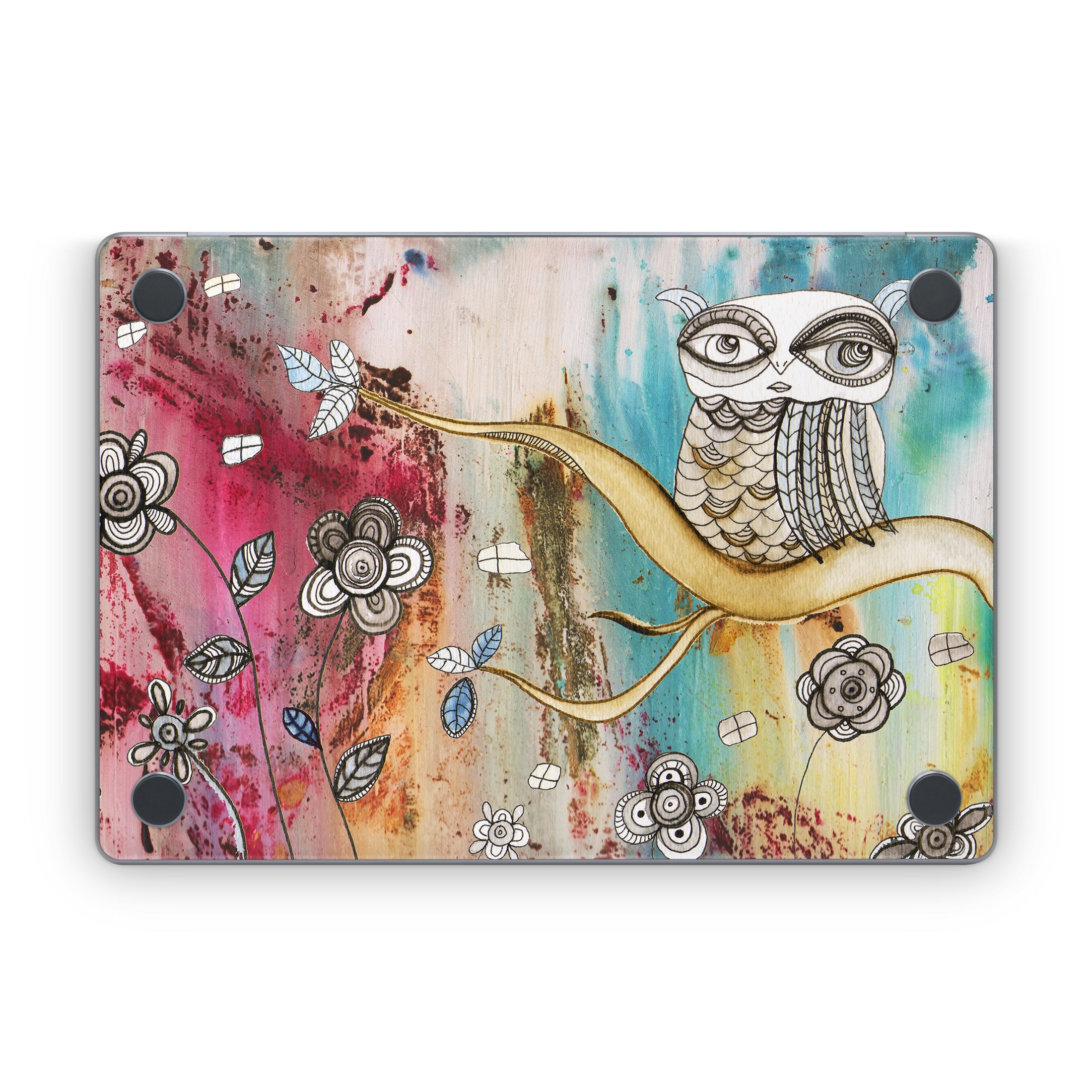 Surreal Owl - Apple MacBook Skin