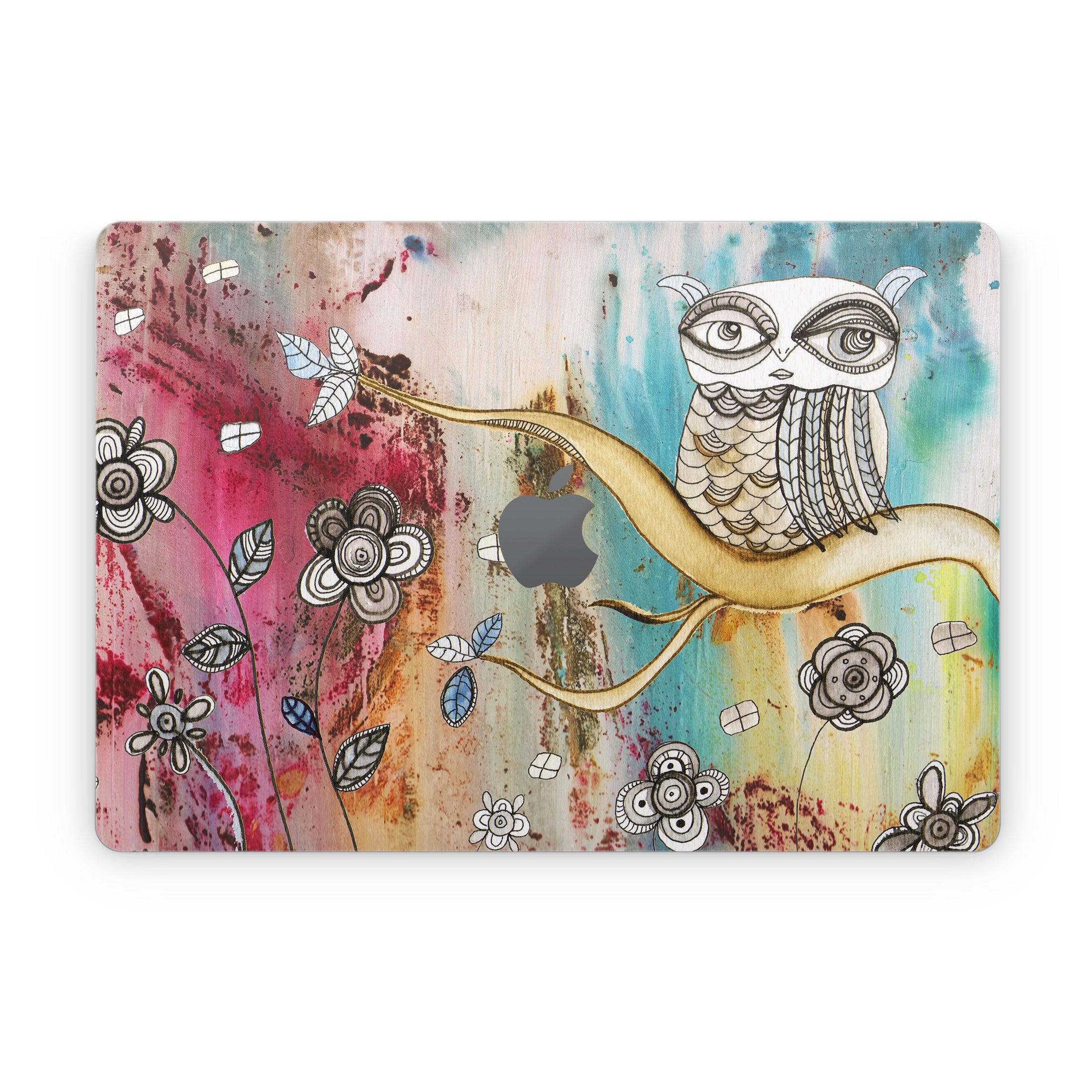 Surreal Owl - Apple MacBook Skin