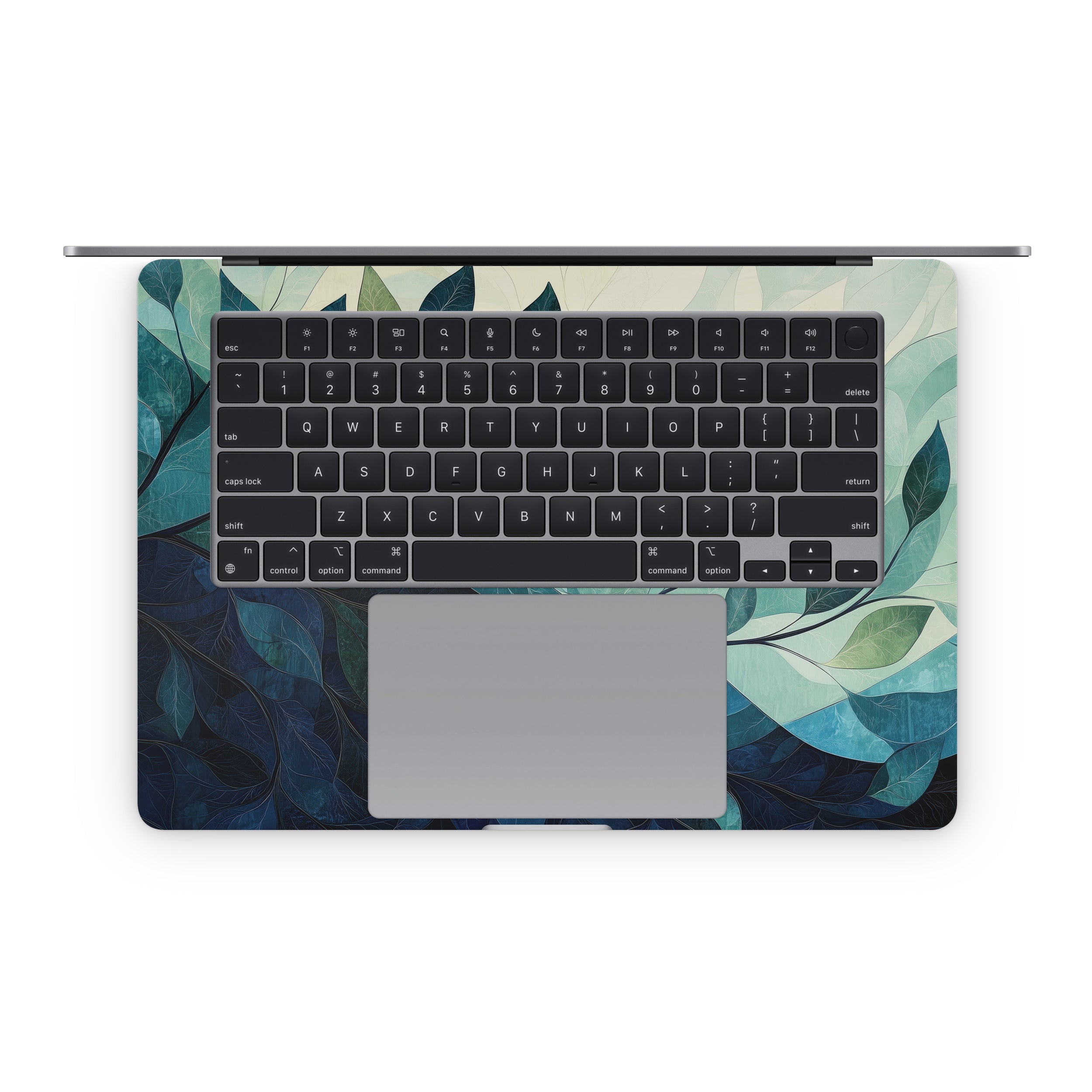 Teal and Indigo - Apple MacBook Skin