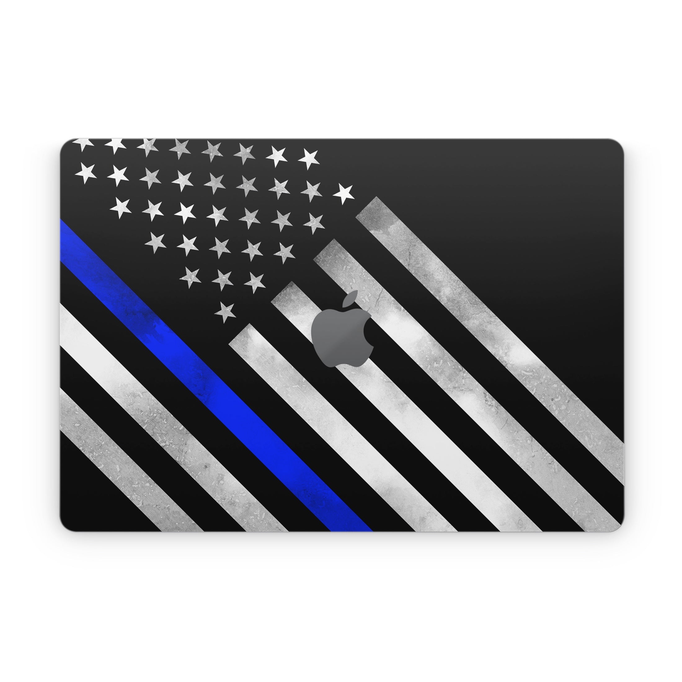 Thin Blue Line Hero - Apple MacBook Skin