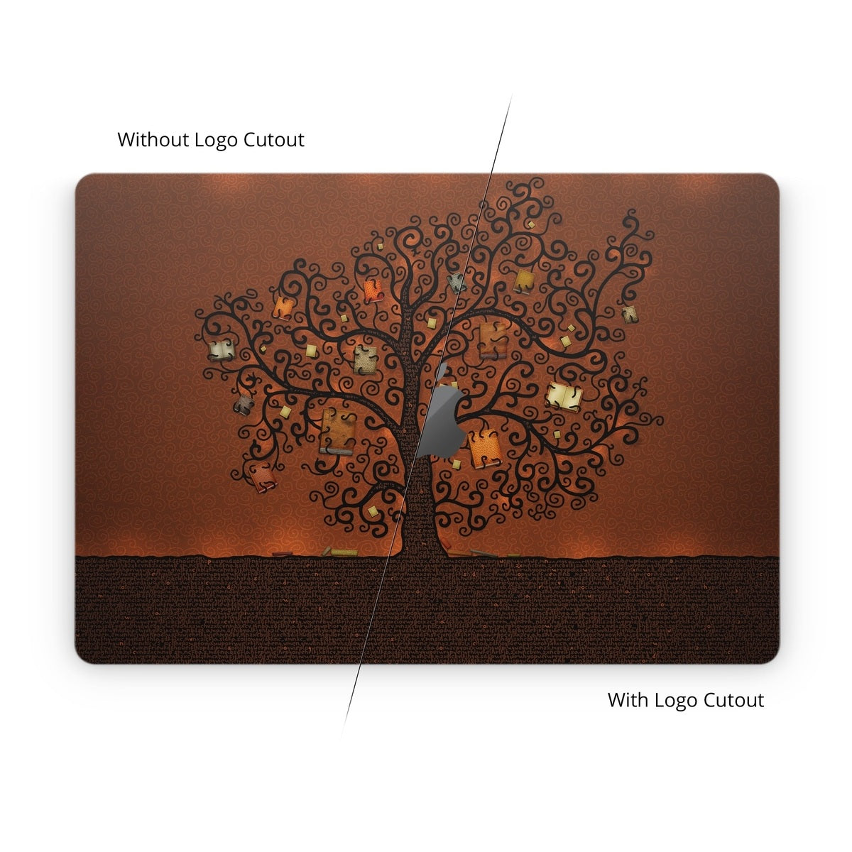 Tree Of Books - Apple MacBook Skin
