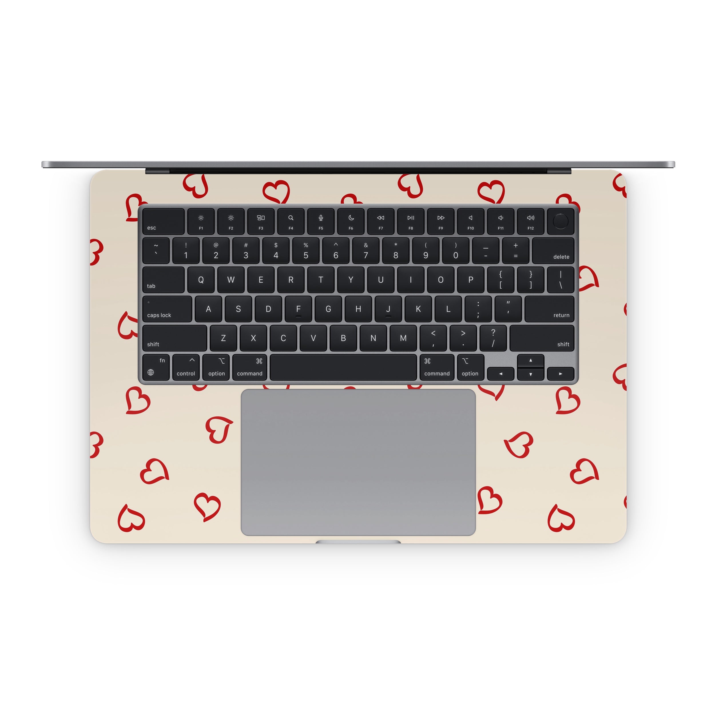 Tumbling Valentines - Apple MacBook Skin