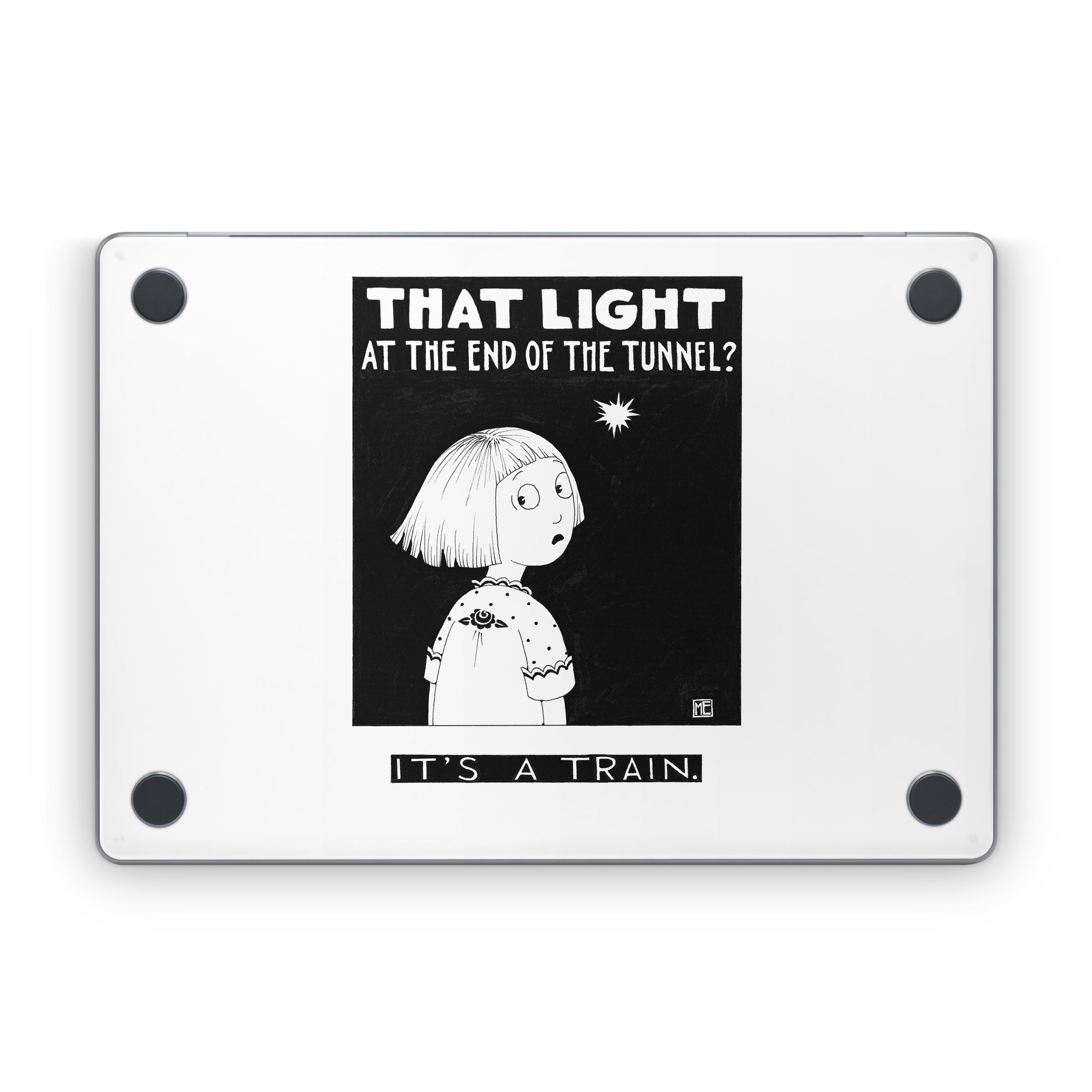 Train Tunnel - Apple MacBook Skin