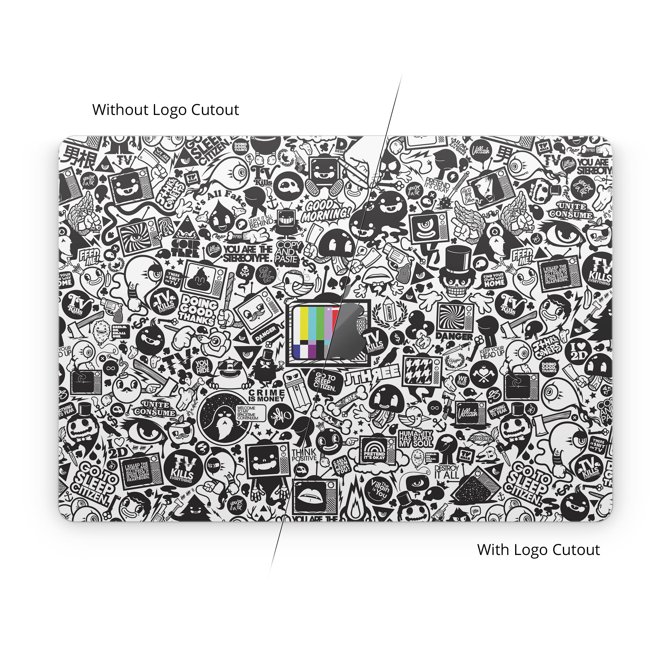 TV Kills Everything - Apple MacBook Skin