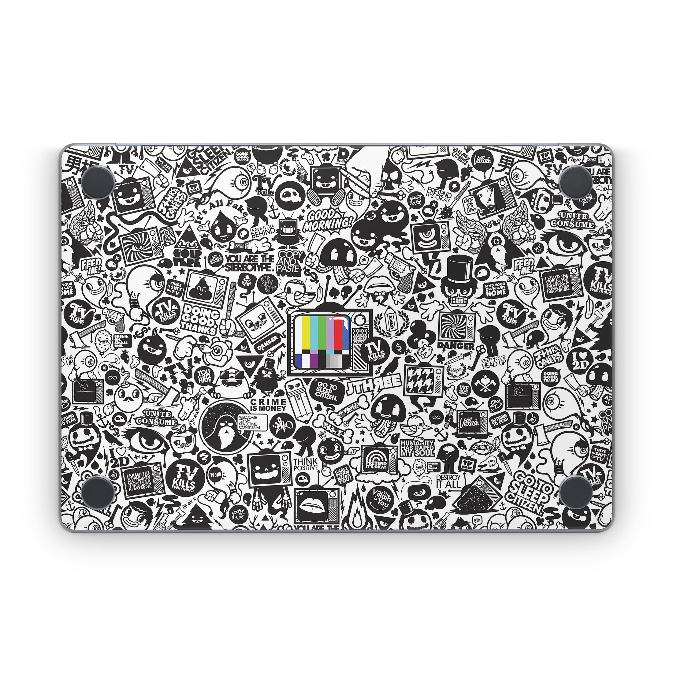TV Kills Everything - Apple MacBook Skin