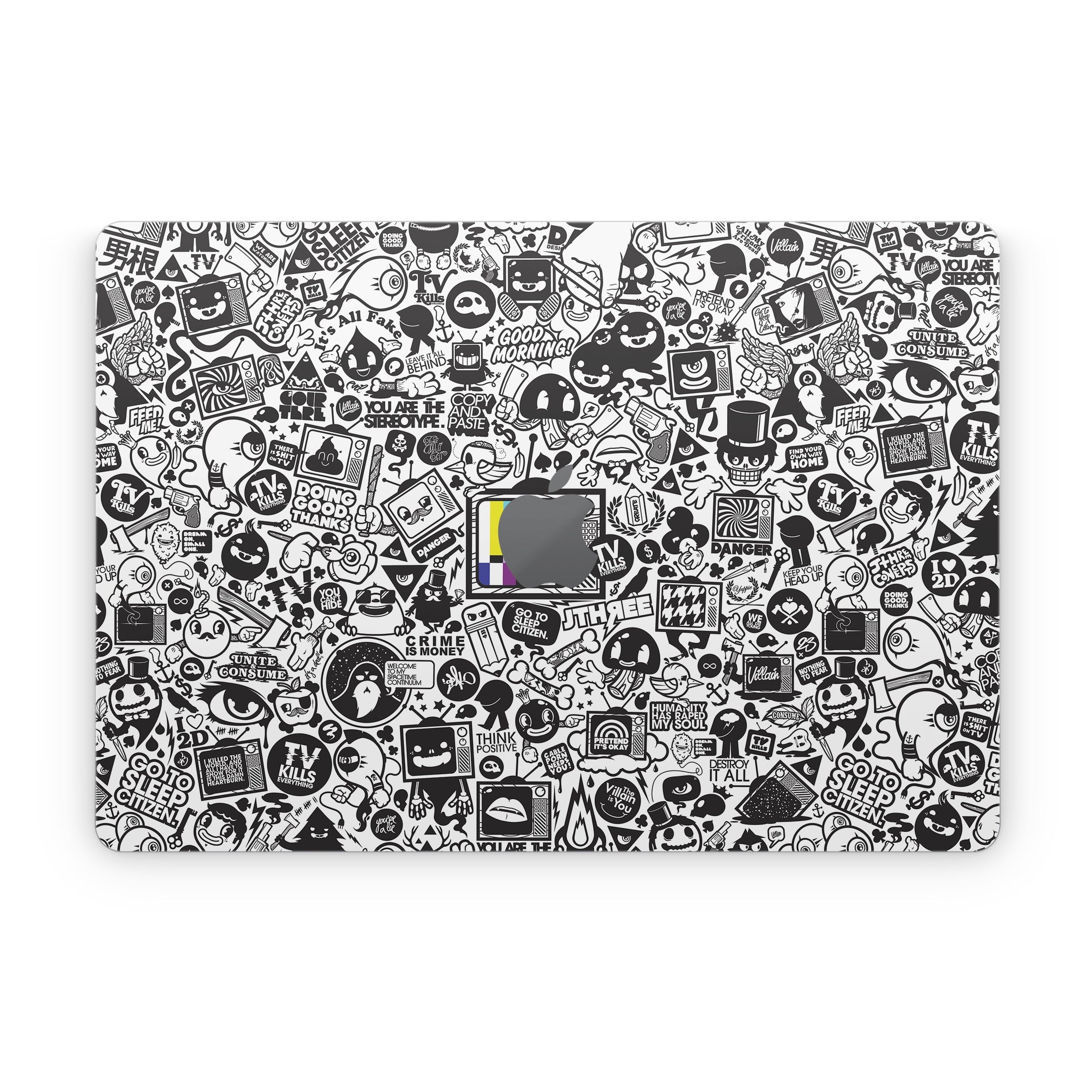 TV Kills Everything - Apple MacBook Skin