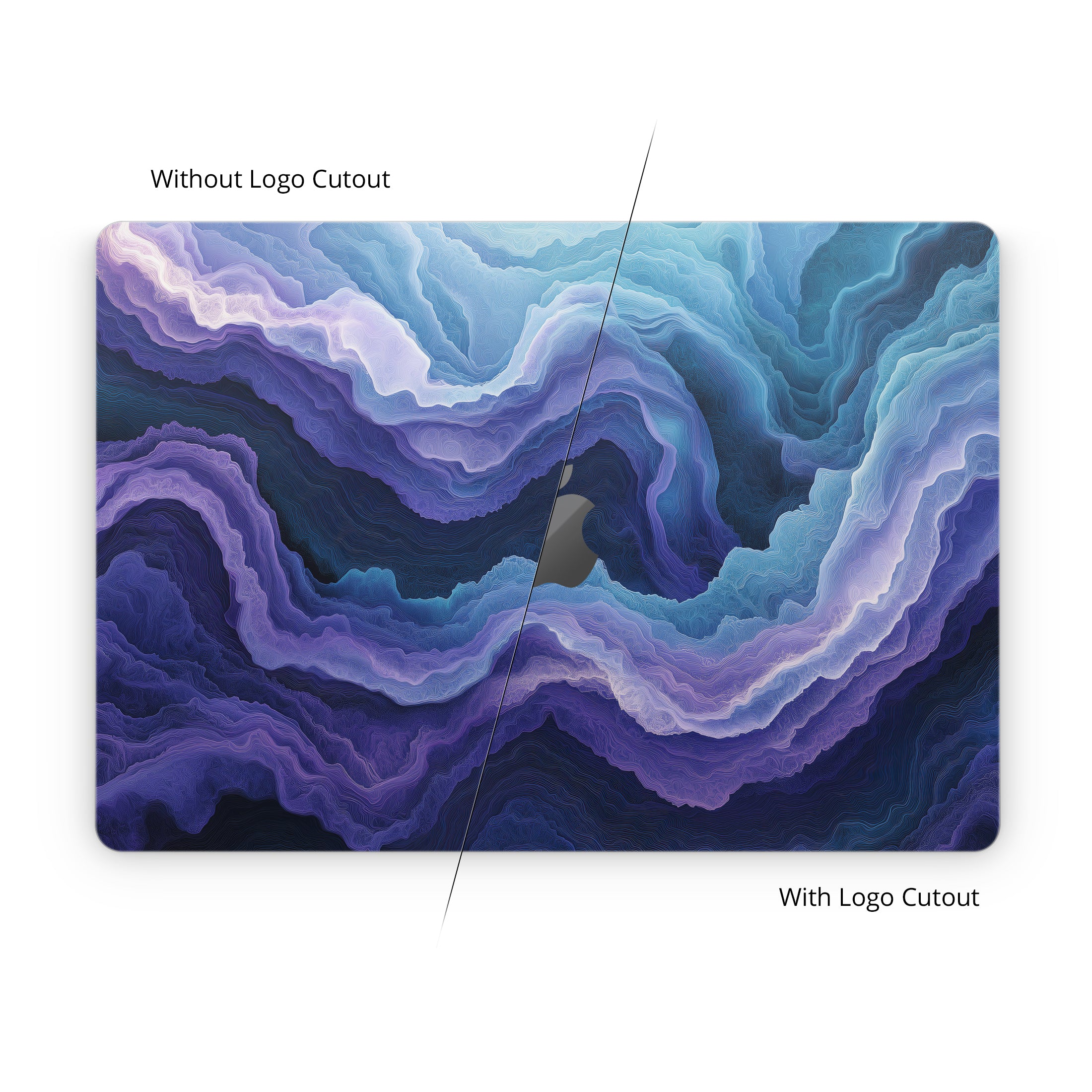 Violet Microverse - Apple MacBook Skin