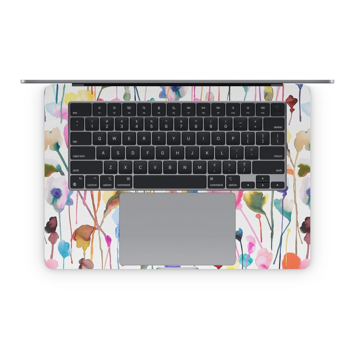 Watercolor Wild Flowers - Apple MacBook Skin