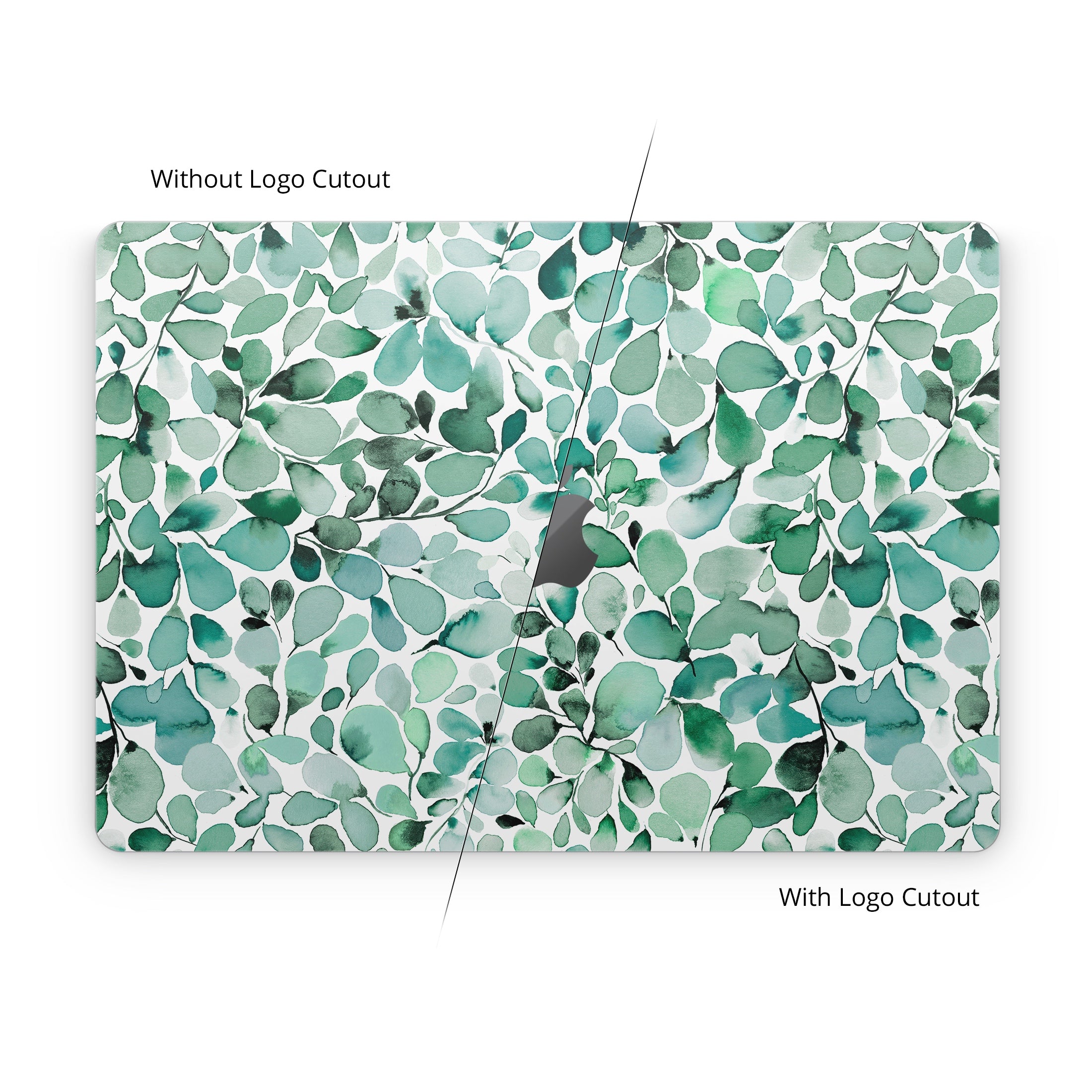 Watercolor Eucalyptus Leaves - Apple MacBook Skin