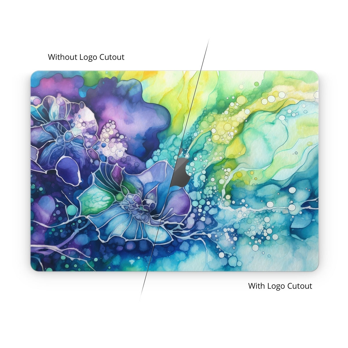 Watercolor Flora - Apple MacBook Skin