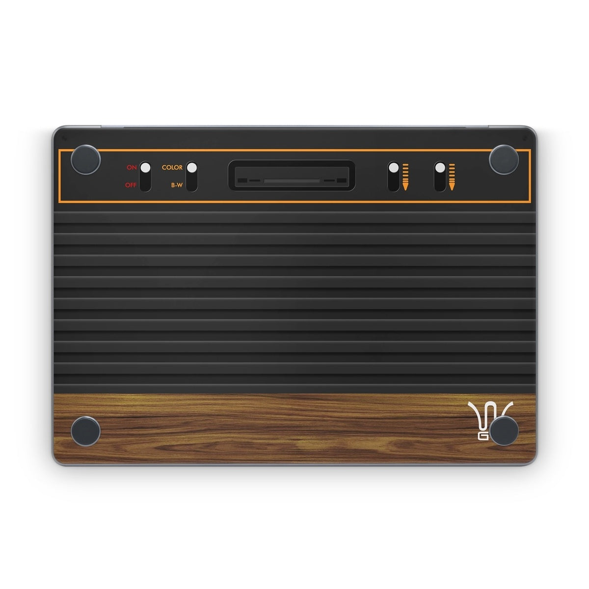 Wooden Gaming System - Apple MacBook Skin