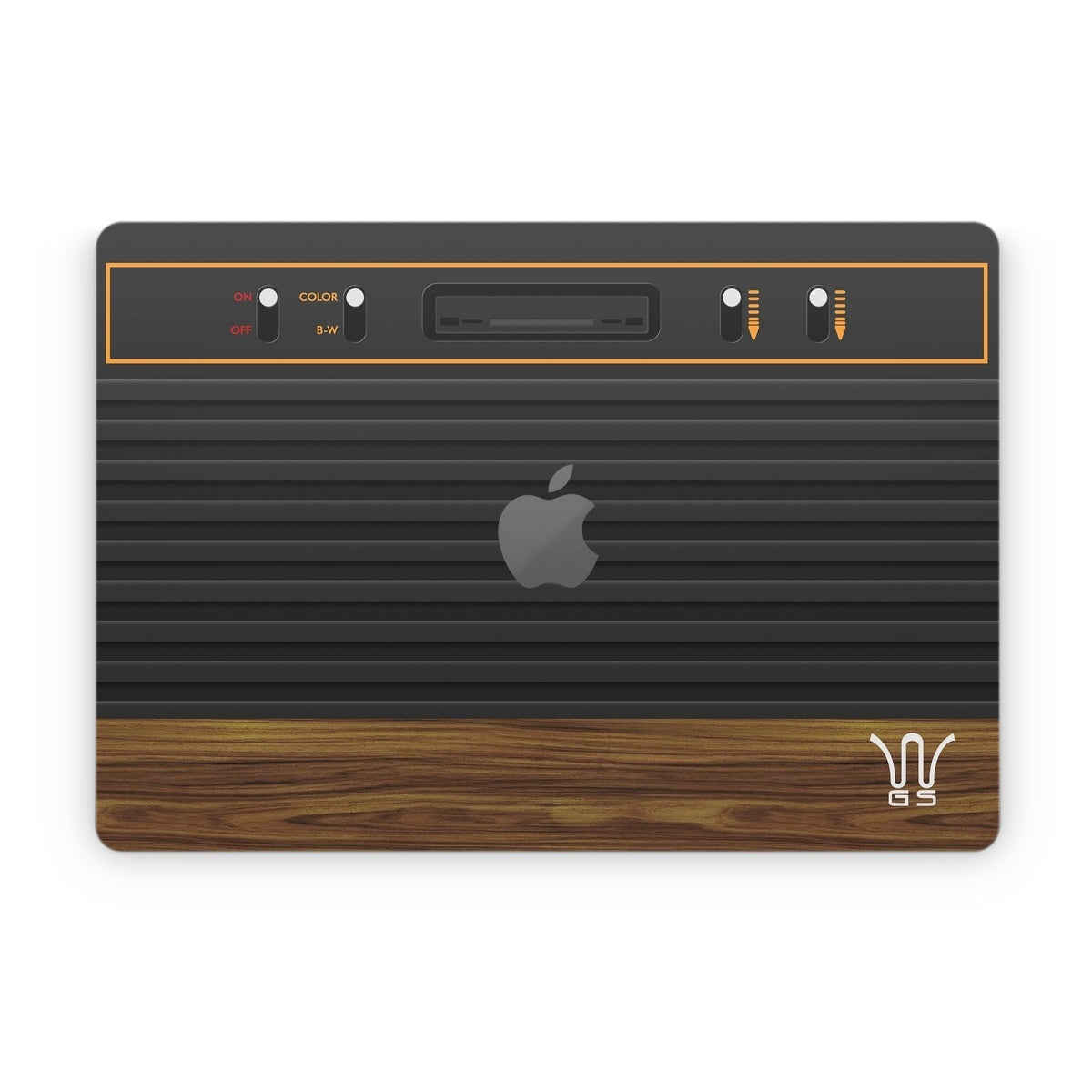 Wooden Gaming System - Apple MacBook Skin