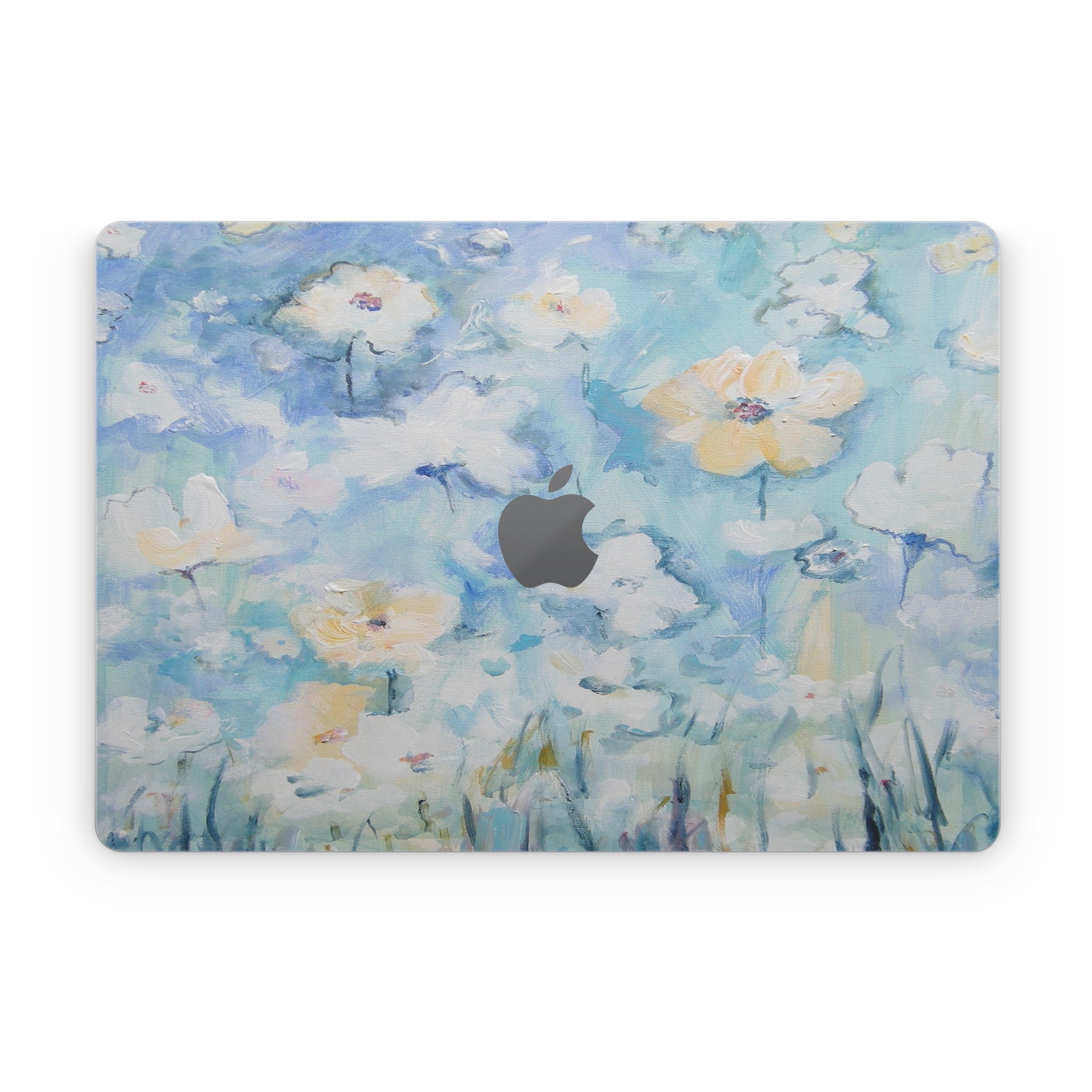 White & Blue - Apple MacBook Skin
