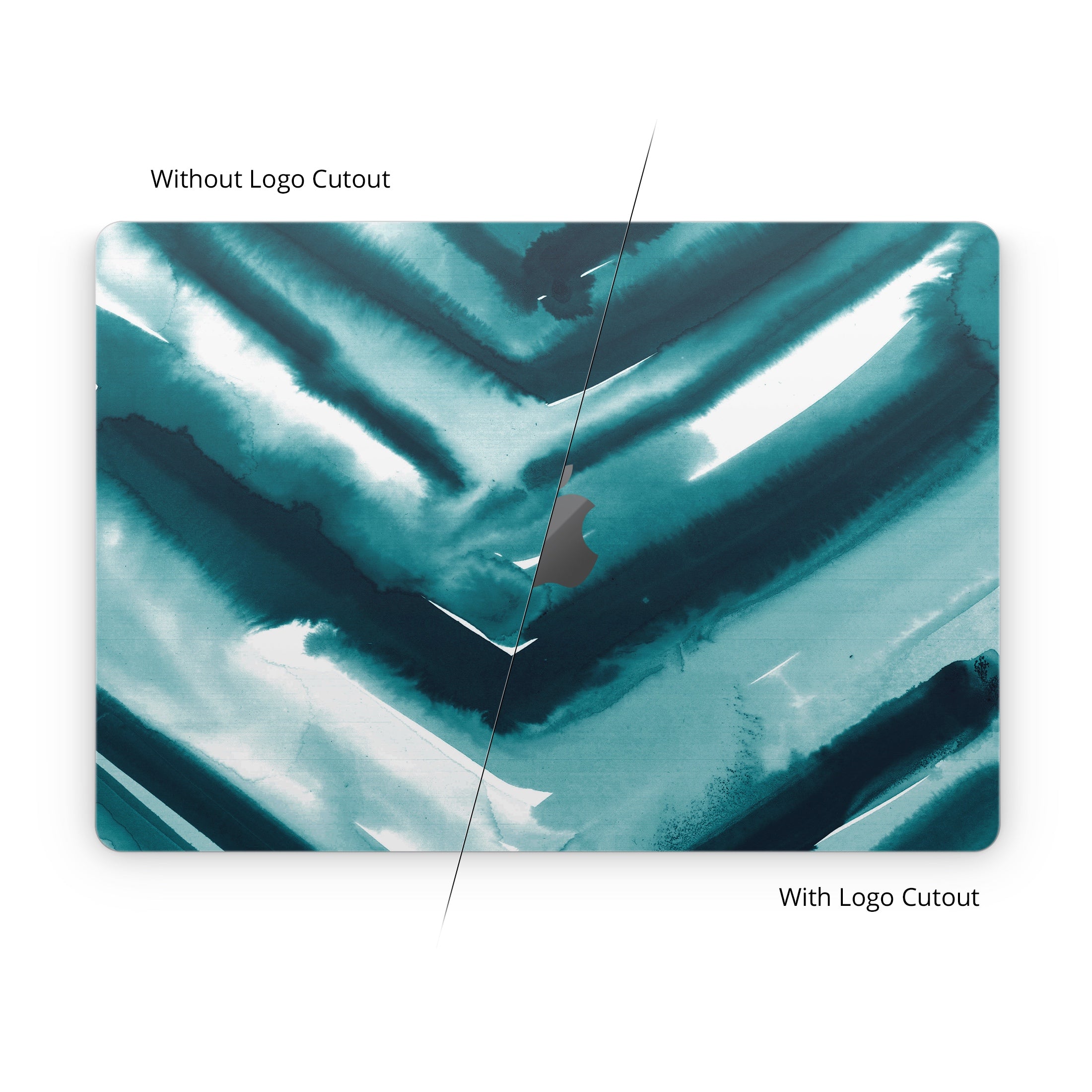 Watercolor Chevron - Apple MacBook Skin