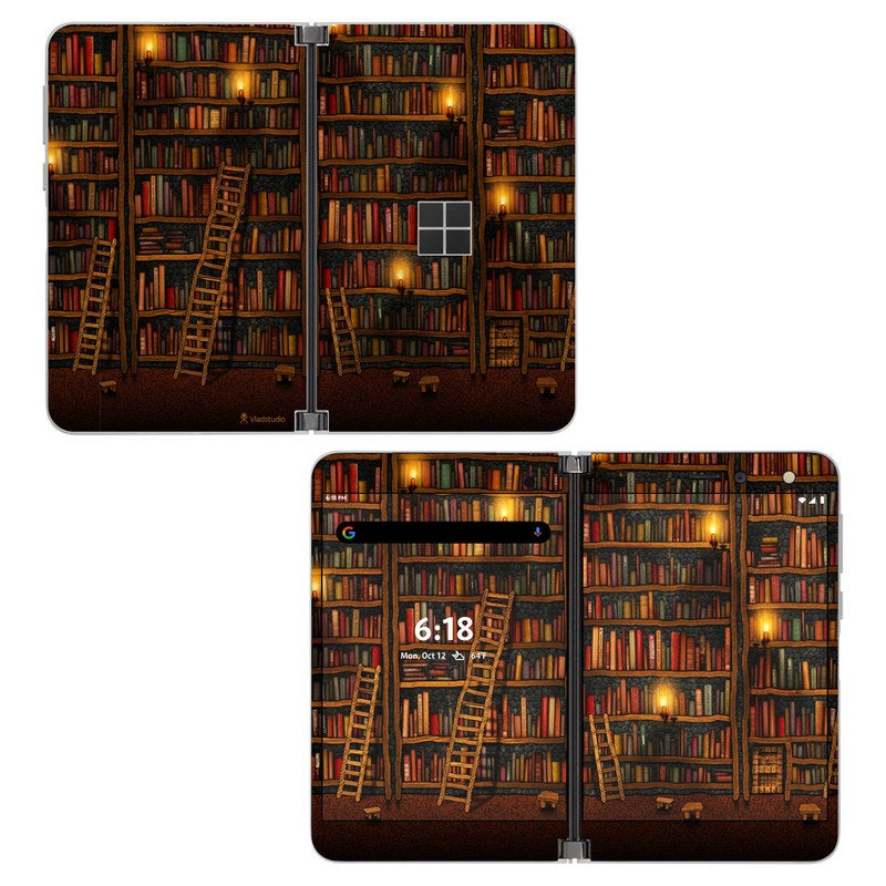 Library - Microsoft Surface Duo Skin