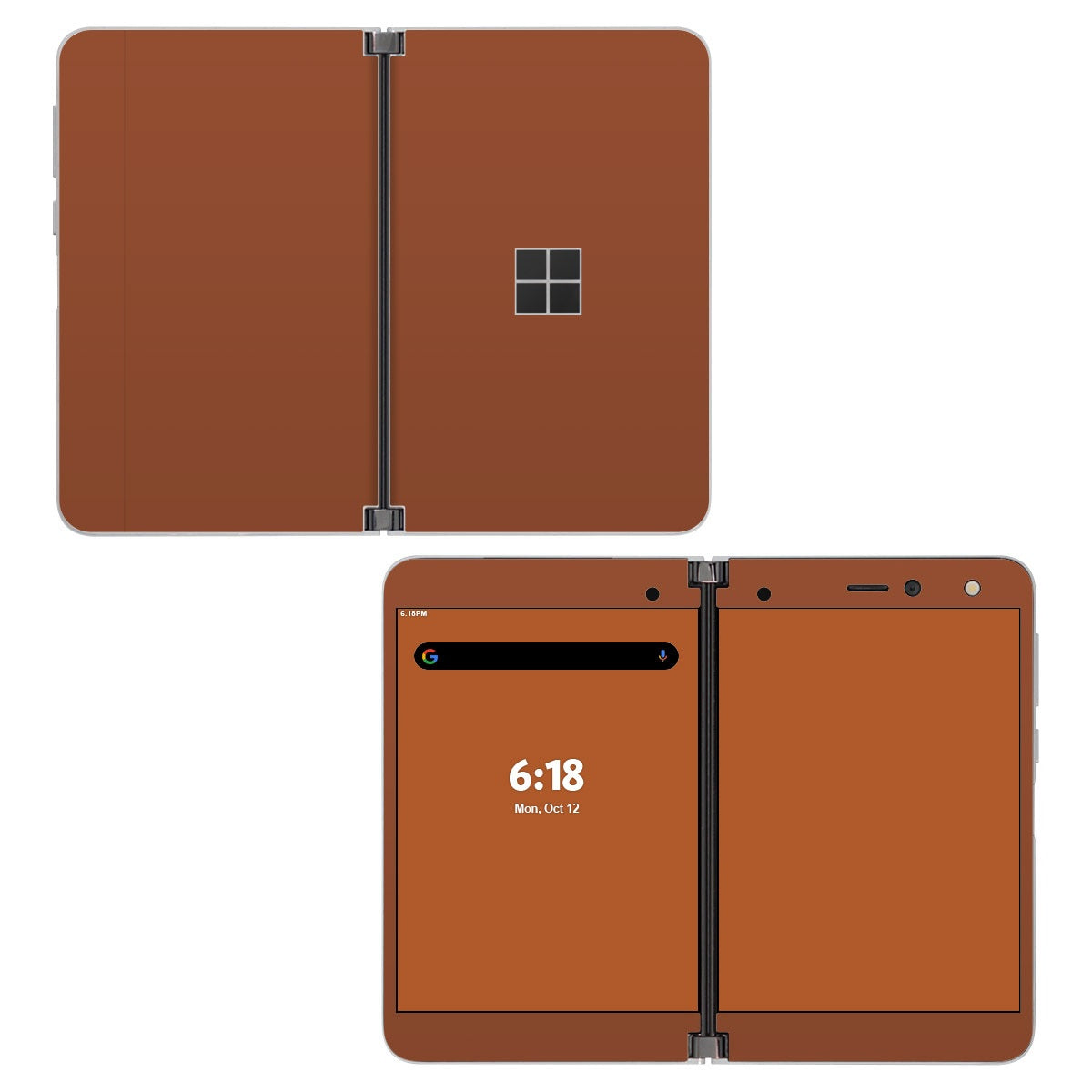 Solid State Cinnamon - Microsoft Surface Duo Skin
