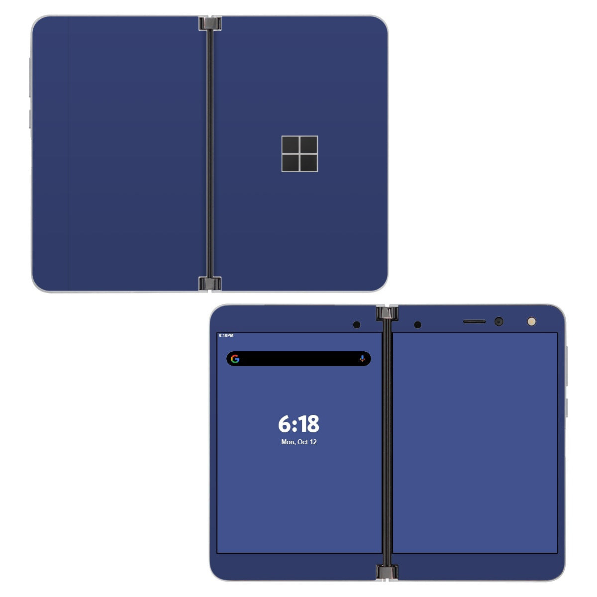 Solid State Cobalt - Microsoft Surface Duo Skin