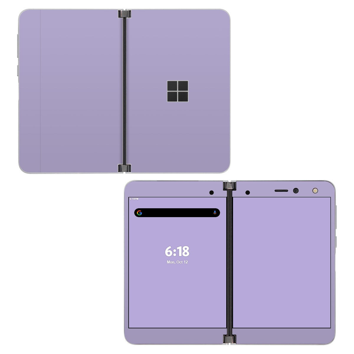 Solid State Lavender - Microsoft Surface Duo Skin