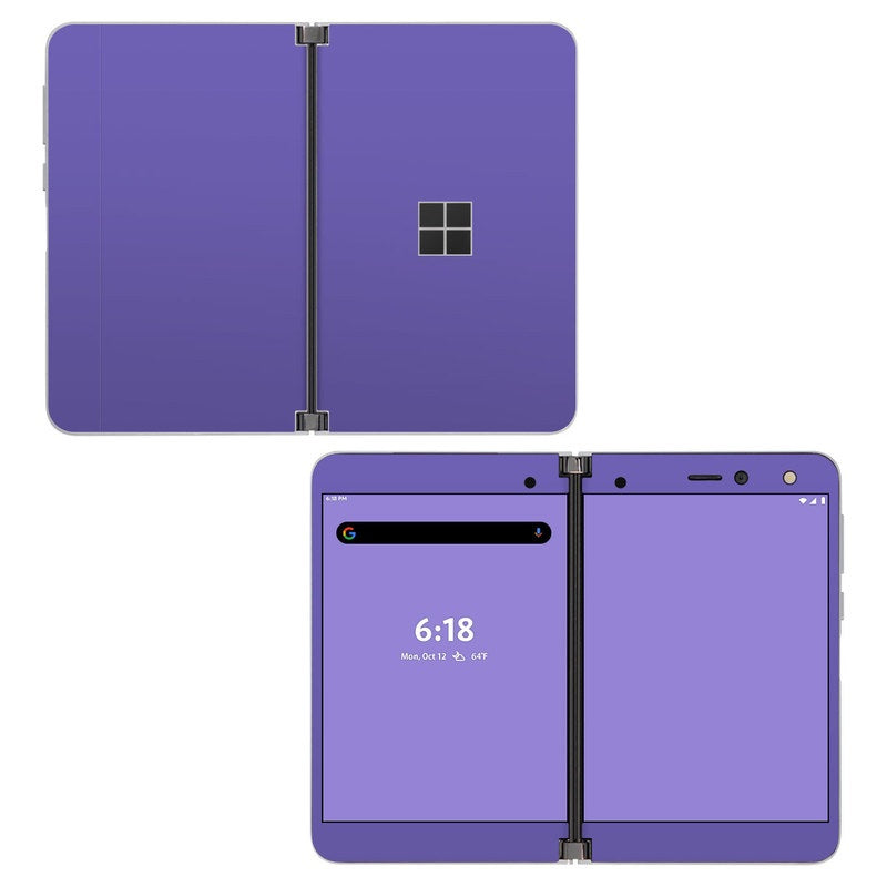 Solid State Purple - Microsoft Surface Duo Skin