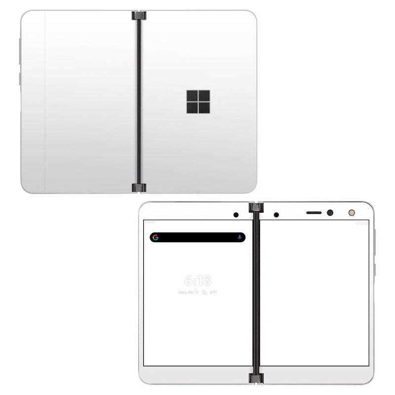 Solid State White - Microsoft Surface Duo Skin
