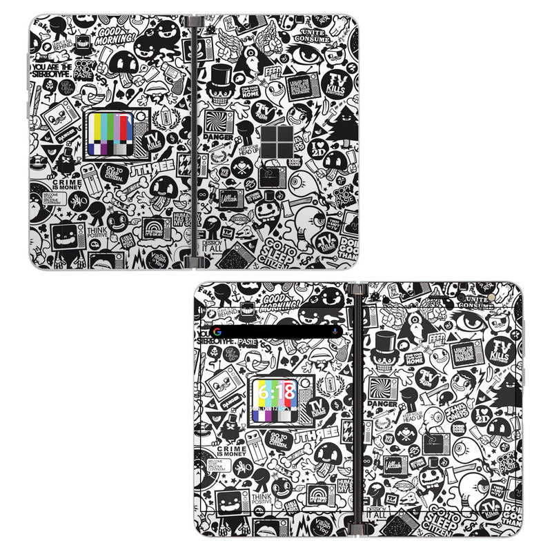 TV Kills Everything - Microsoft Surface Duo Skin