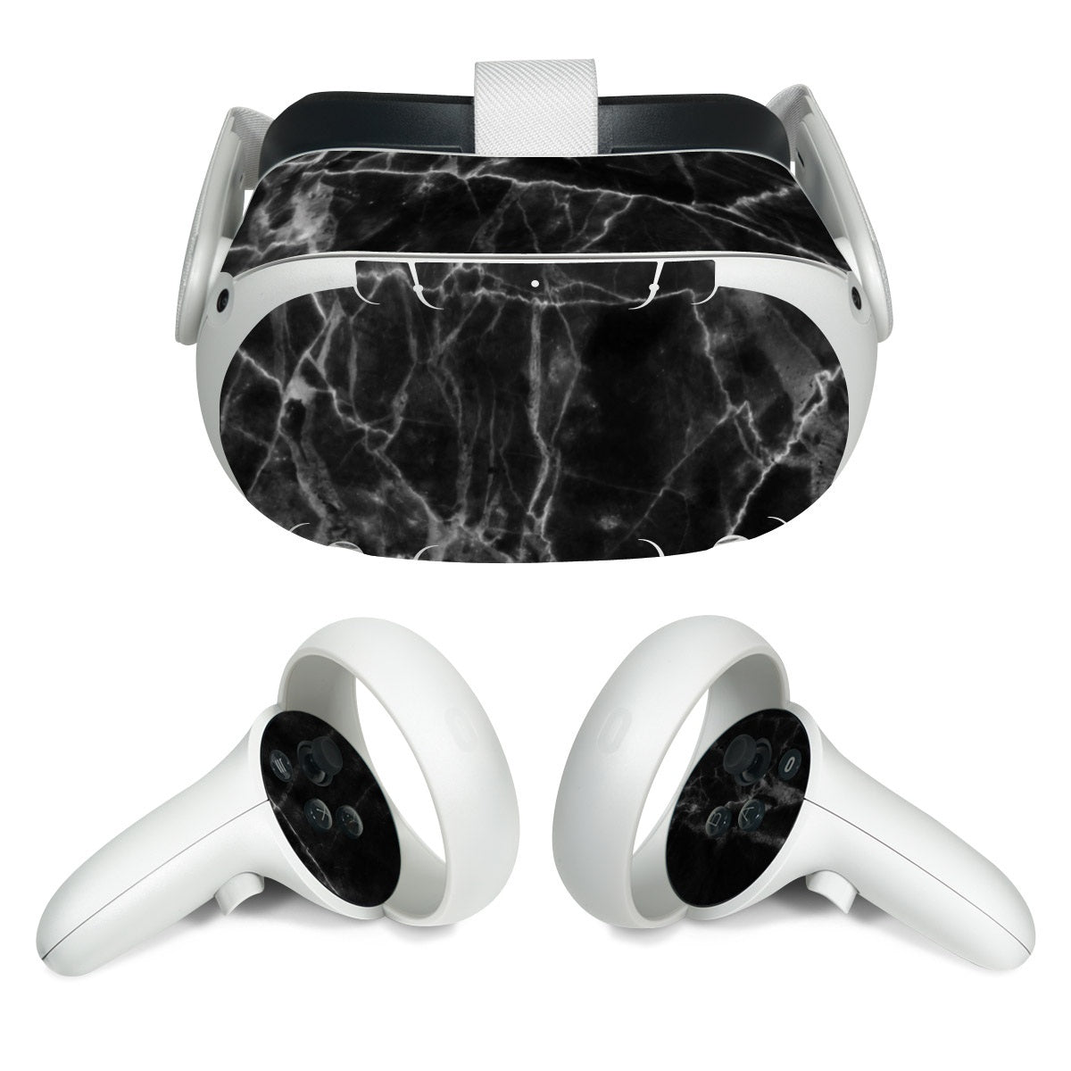 Black Marble - Meta Quest 2 Skin