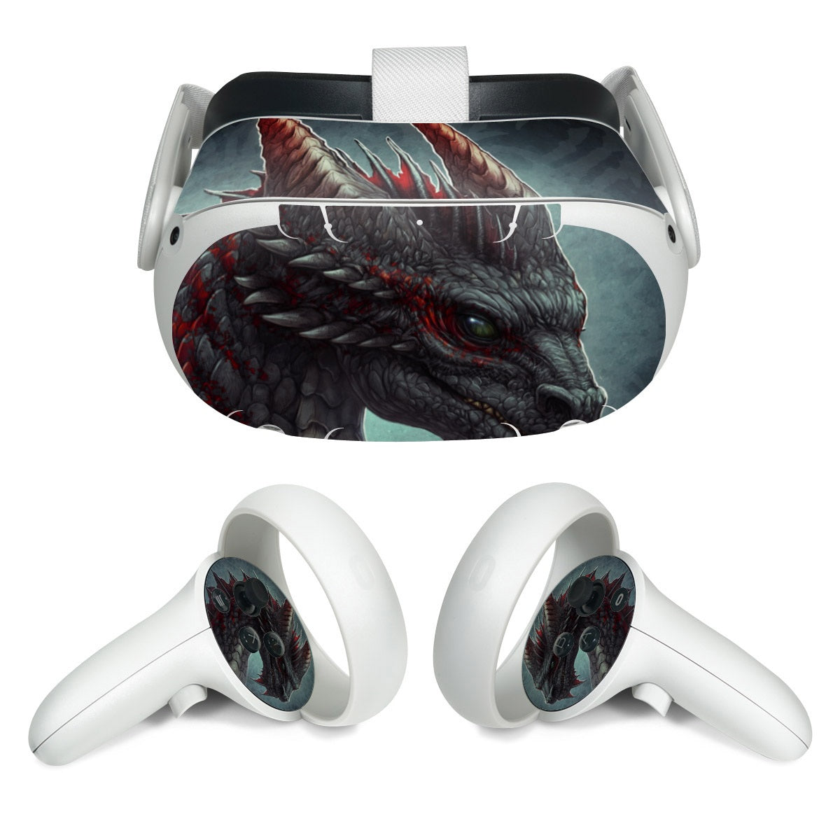 Black Dragon - Meta Quest 2 Skin