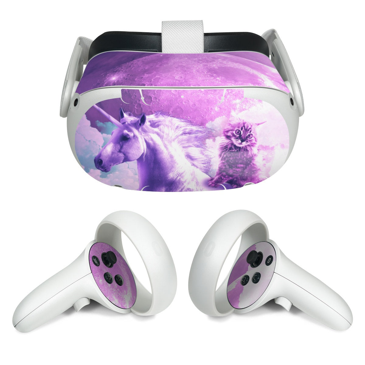 Cat Unicorn - Meta Quest 2 Skin