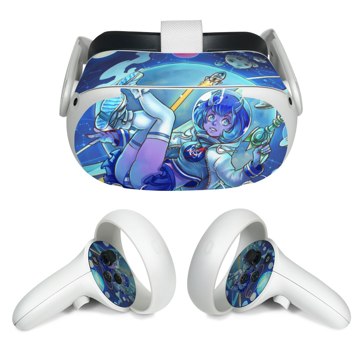 We Come in Peace - Meta Quest 2 Skin