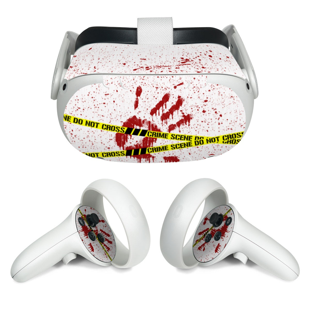 Crime Scene Revisited - Meta Quest 2 Skin