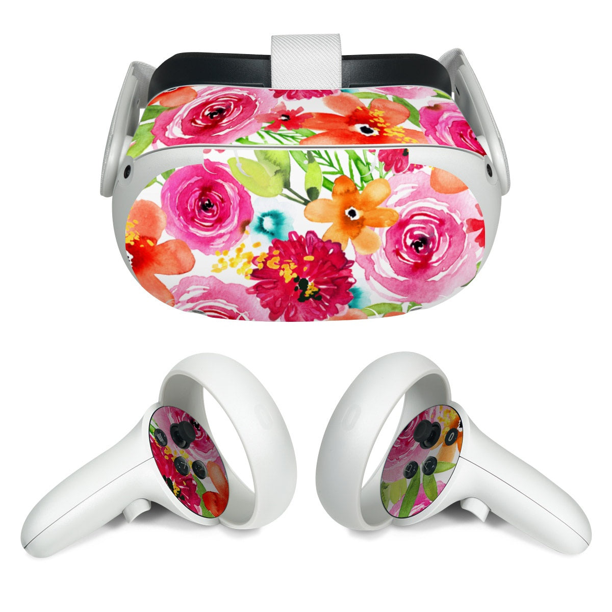 Floral Pop - Meta Quest 2 Skin
