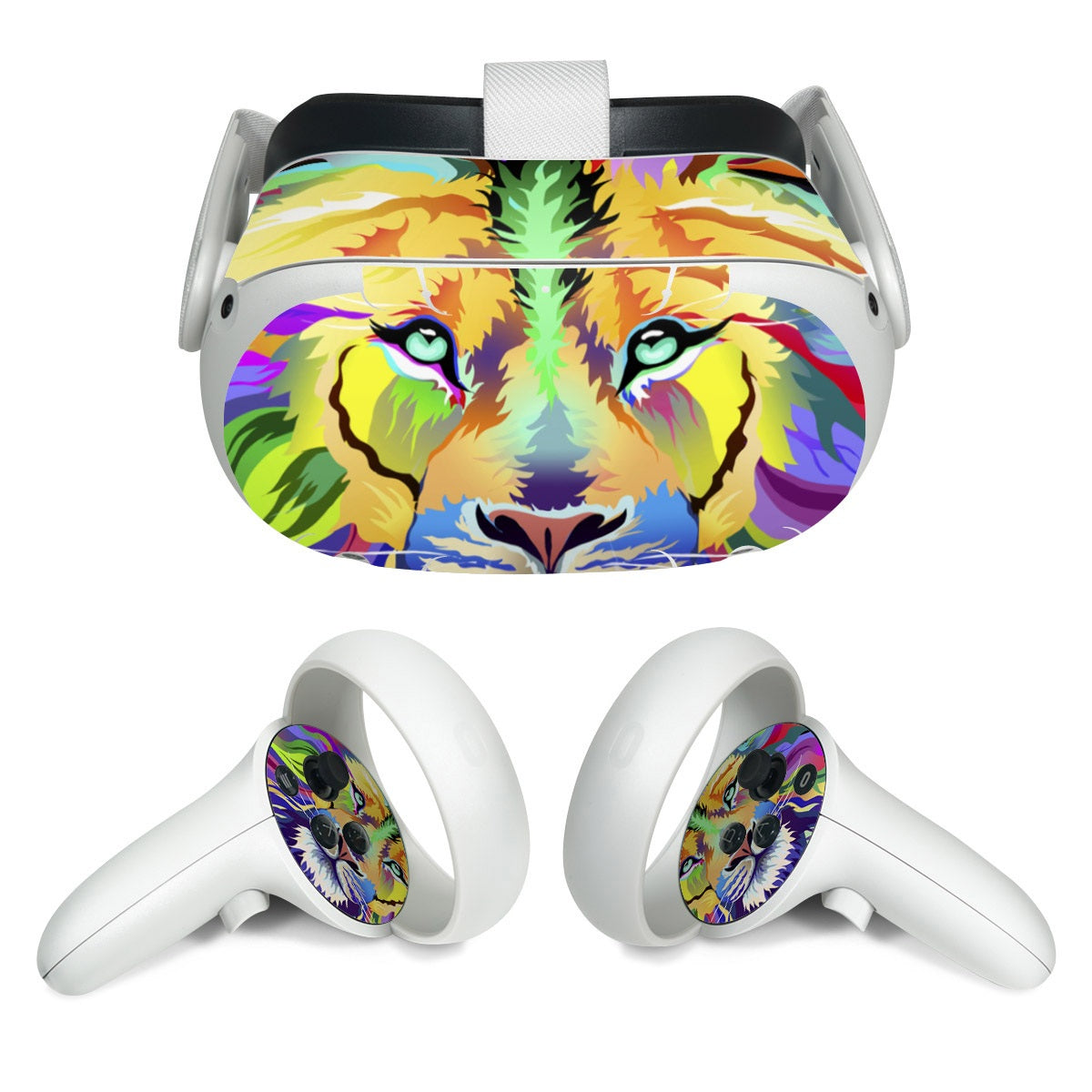 King of Technicolor - Meta Quest 2 Skin