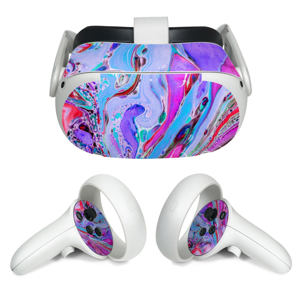 Marbled Lustre - Meta Quest 2 Skin