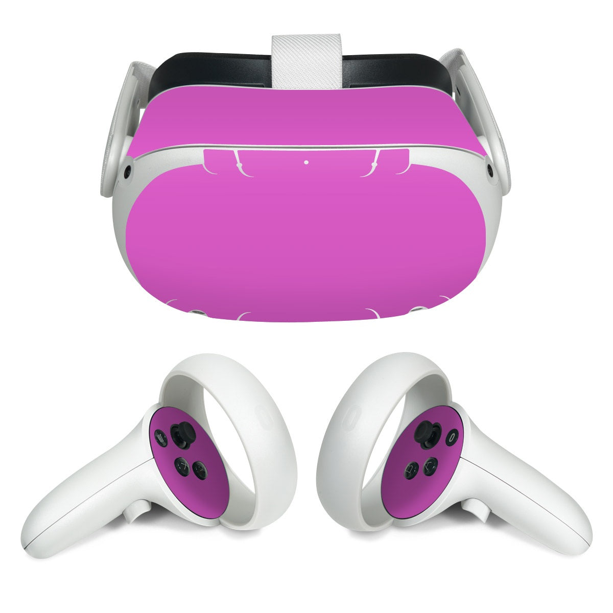 Solid State Vibrant Pink - Meta Quest 2 Skin