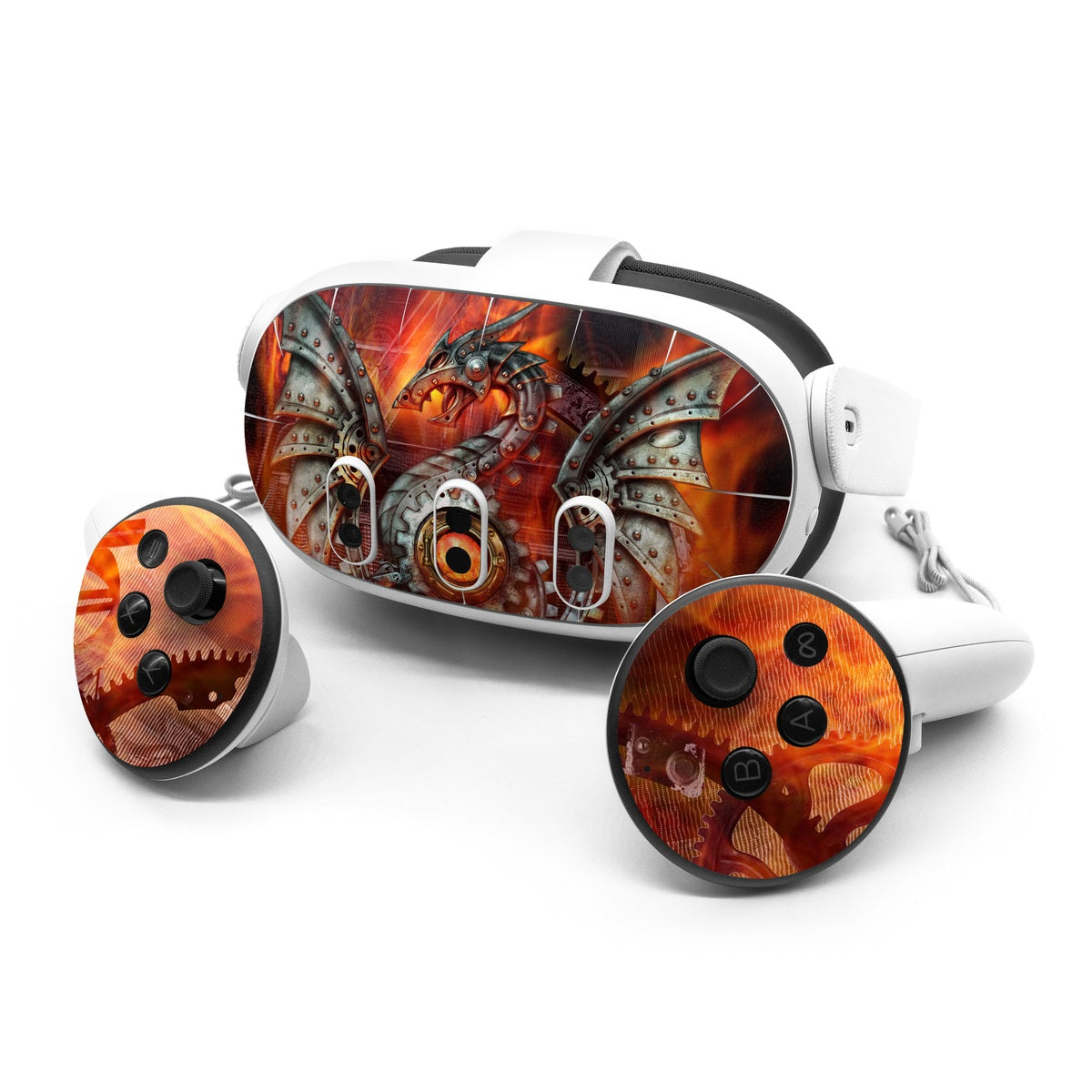 Furnace Dragon - Meta Quest 3 Skin