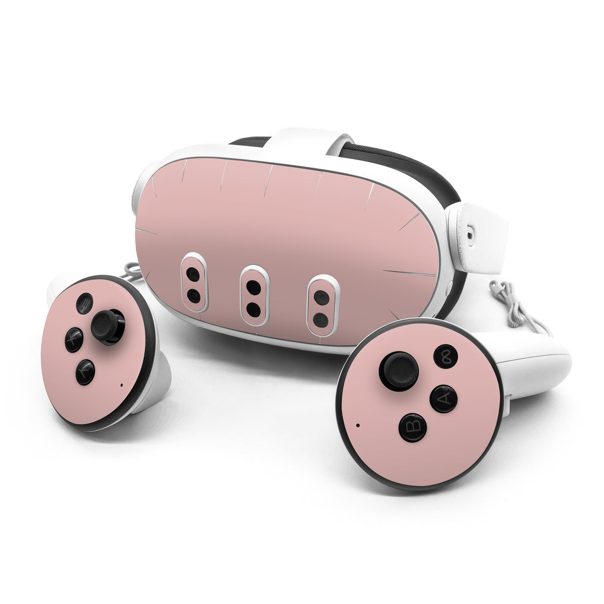 Solid State Faded Rose - Meta Quest 3 Skin