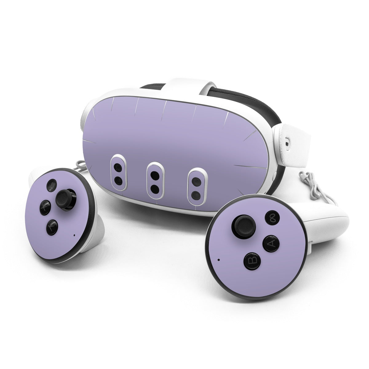 Solid State Lavender - Meta Quest 3 Skin