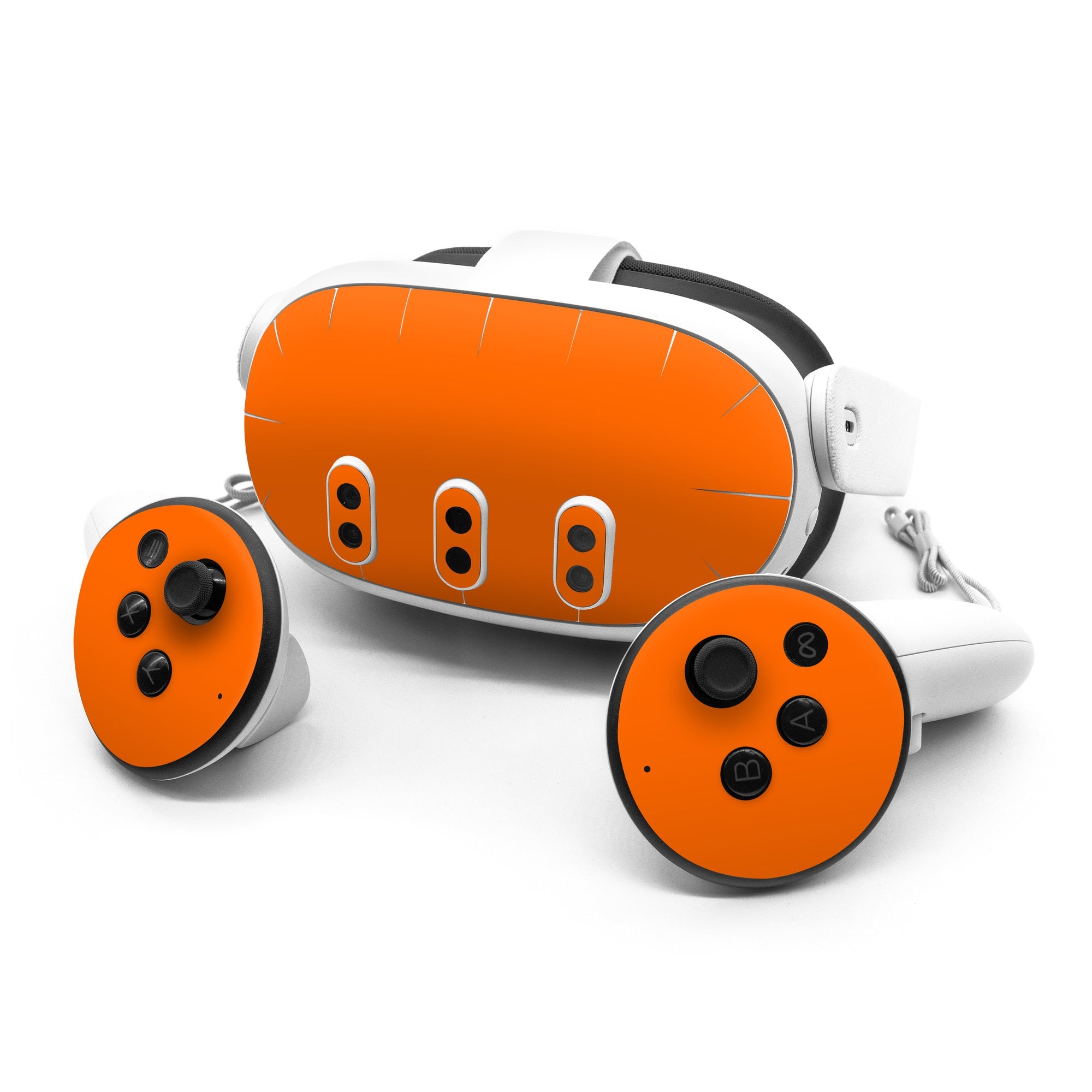 Solid State Pumpkin - Meta Quest 3 Skin