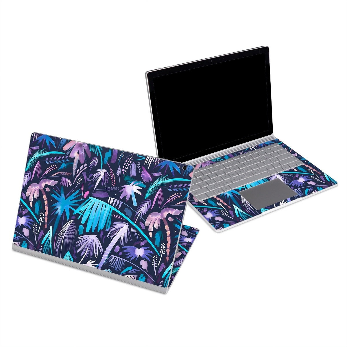 Brushstroke Palms - Microsoft Surface Book Skin
