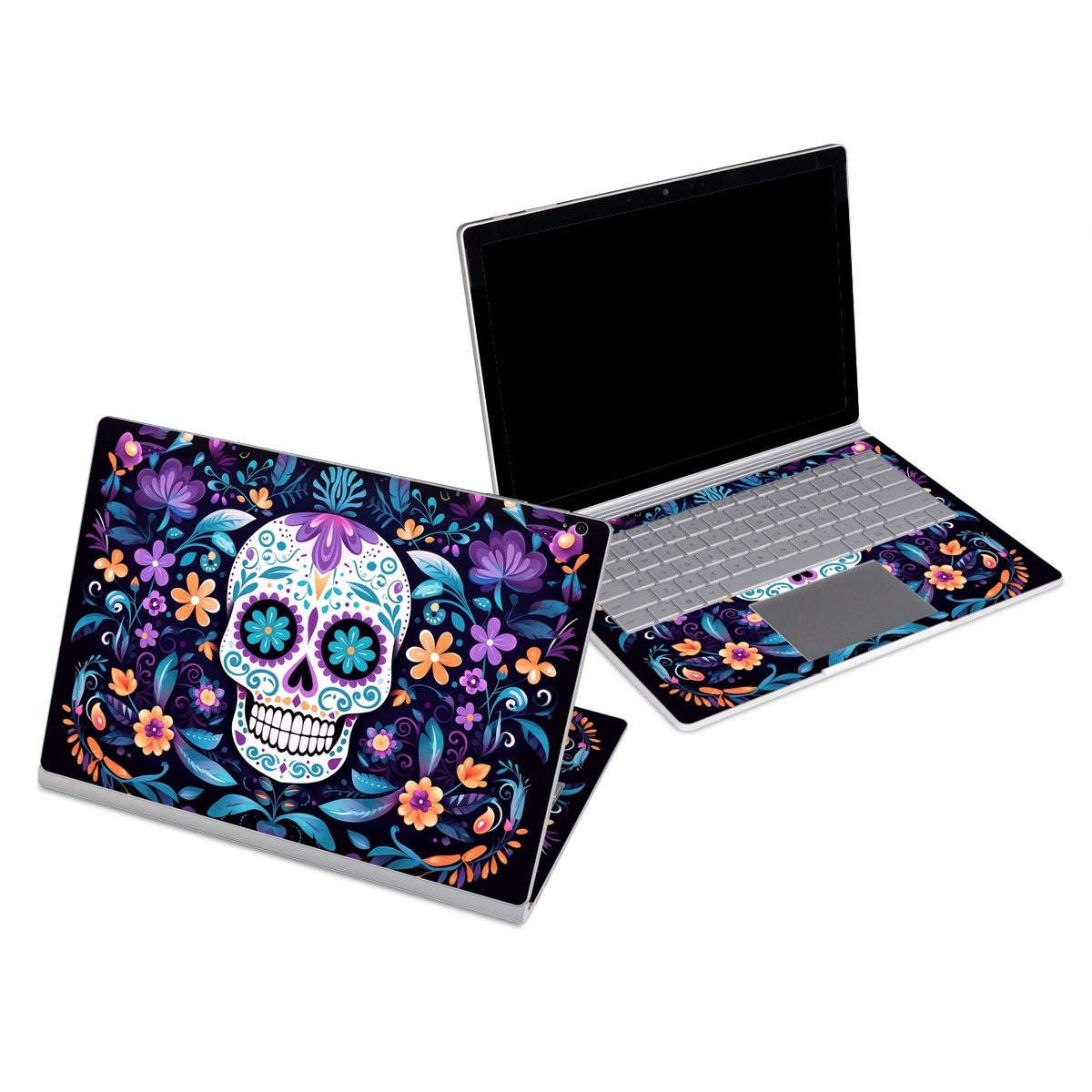 Calavera Azul - Microsoft Surface Book Skin
