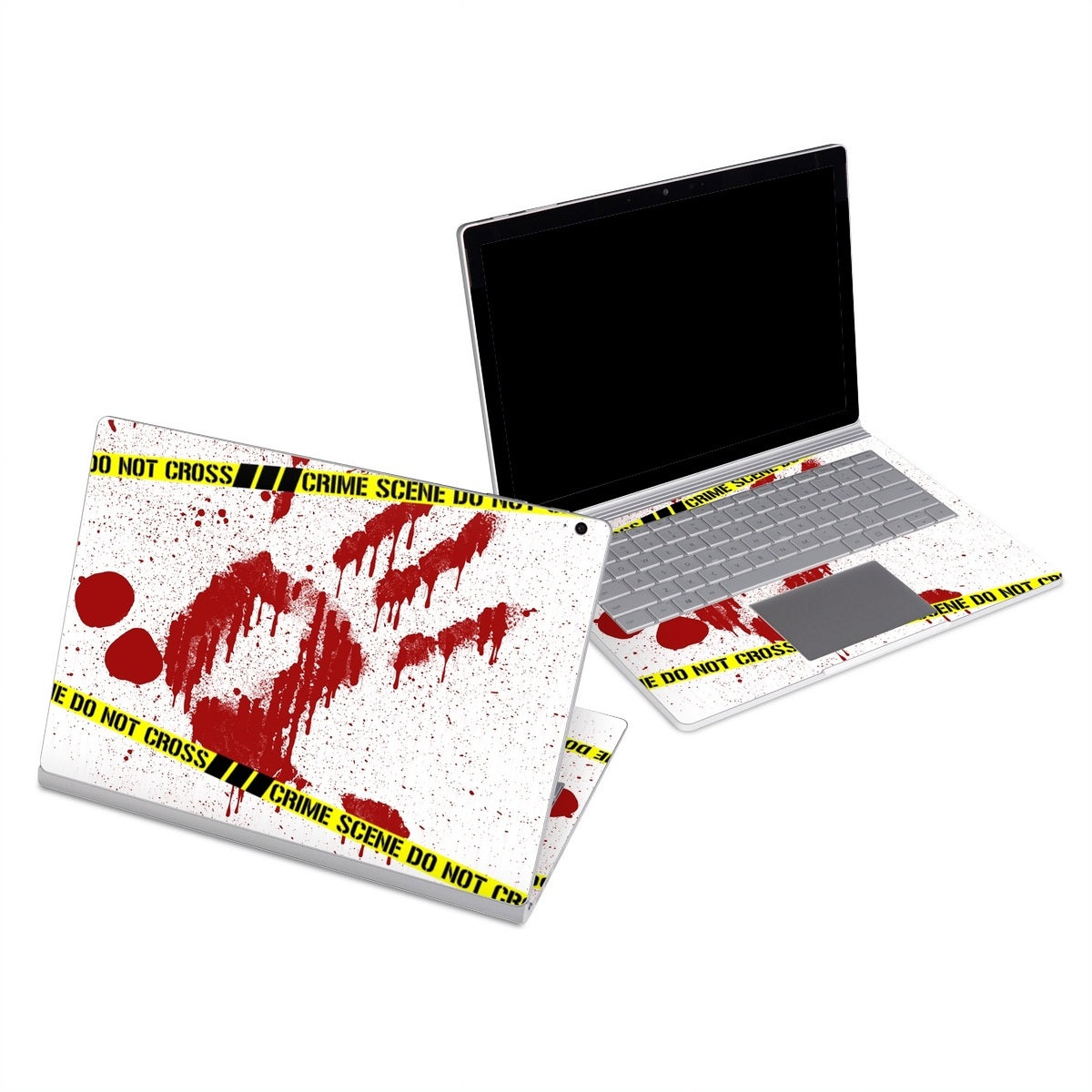 Crime Scene Revisited - Microsoft Surface Book Skin