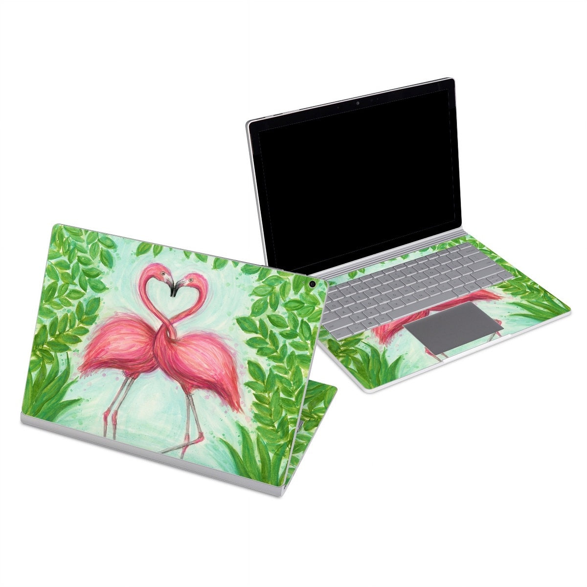Flamingo Love - Microsoft Surface Book Skin