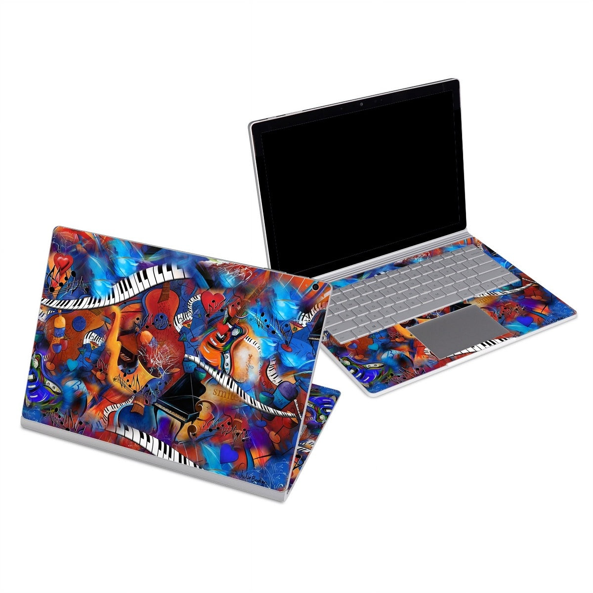 Music Madness - Microsoft Surface Book Skin